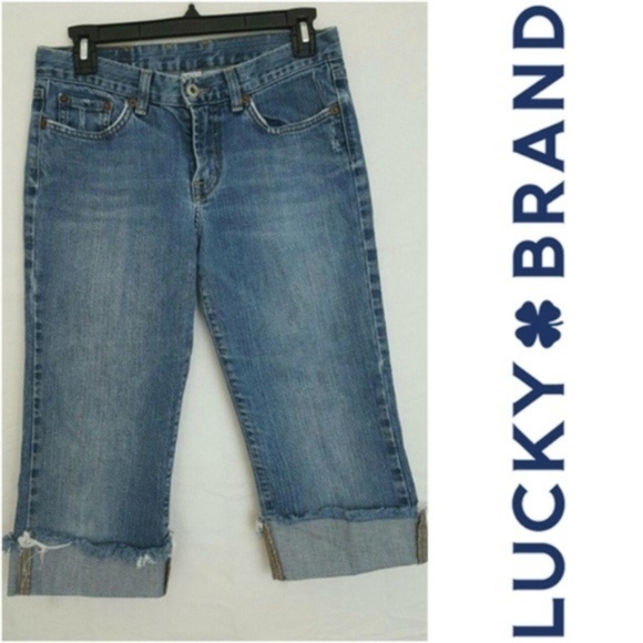 Lucky Brand Pants - Lucky Brand Sweet N Low Jean Capris 4/27 EUC